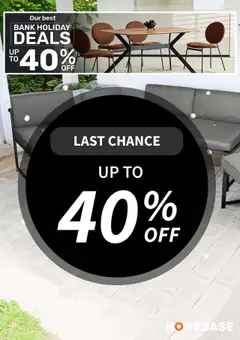 Homebase - Offers valid from 03/09/2025