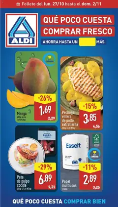Vista previa del folleto Aldi folleto Canarias válido desde 27/10/2025