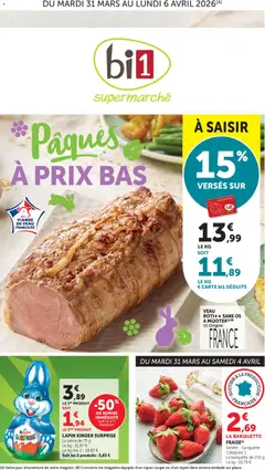 Aperçu bi1 catalogue valable à partir du 31/03/2026