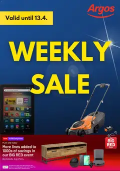 Argos - Weekly offers valid from 07/04/2026