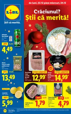 Catalog Lidl valabil de la 22.12.2025