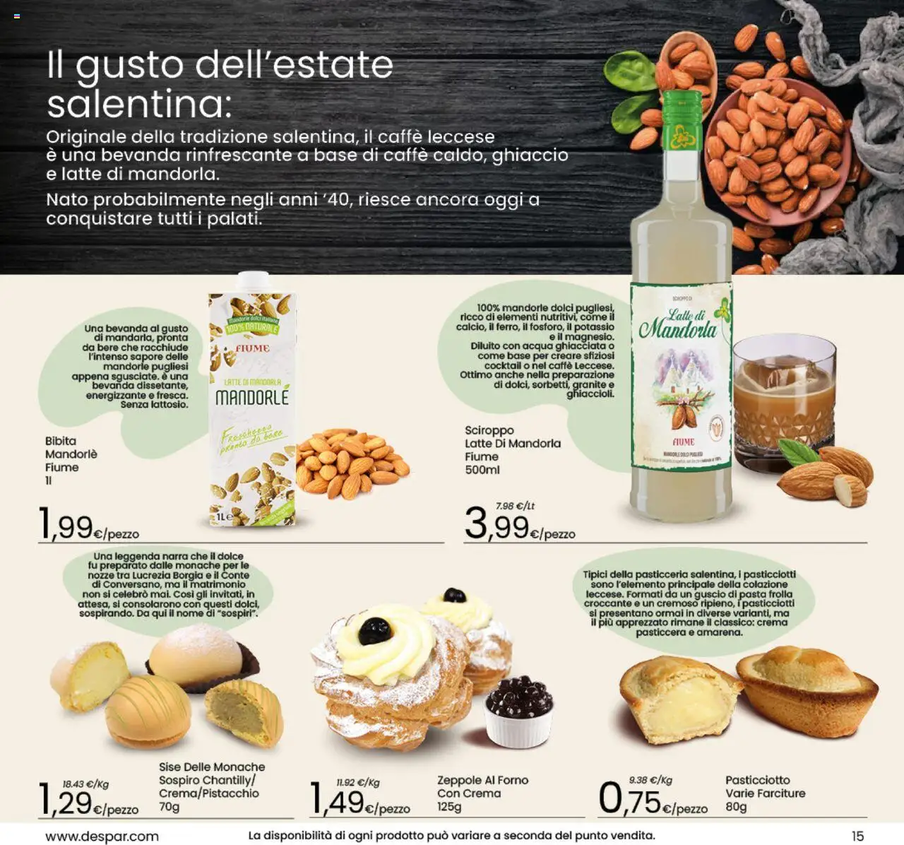 Eurospar Sapori catalogo - pagina 15 - valido dal 15/07/2025