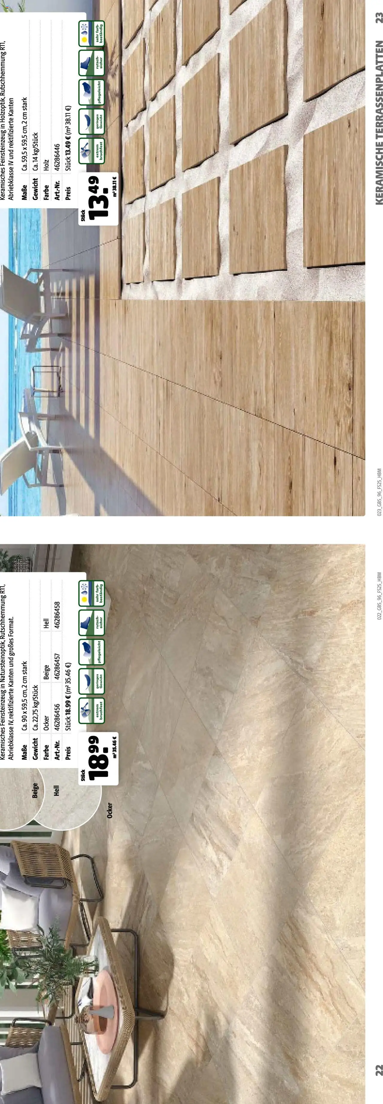 Hagebau Katalog Gartenbaustoffe - Seite 23 - gültig ab 02.03.2025