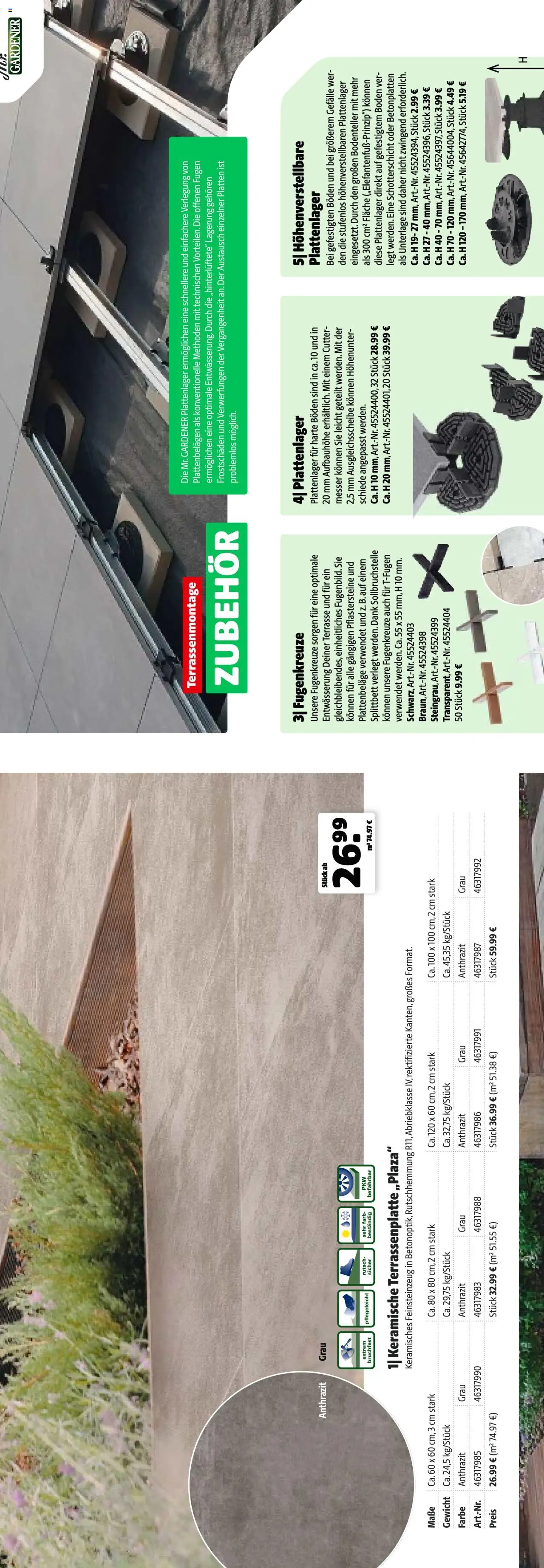 Hagebau Katalog Gartenbaustoffe - Seite 28 - gültig ab 02.03.2025