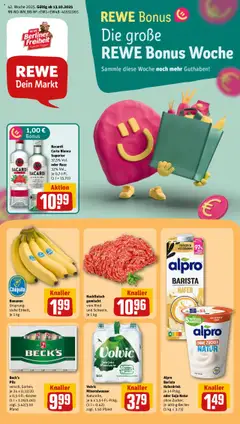 Vorschau Rewe Prospekt 	 gültig ab 13.10.2025