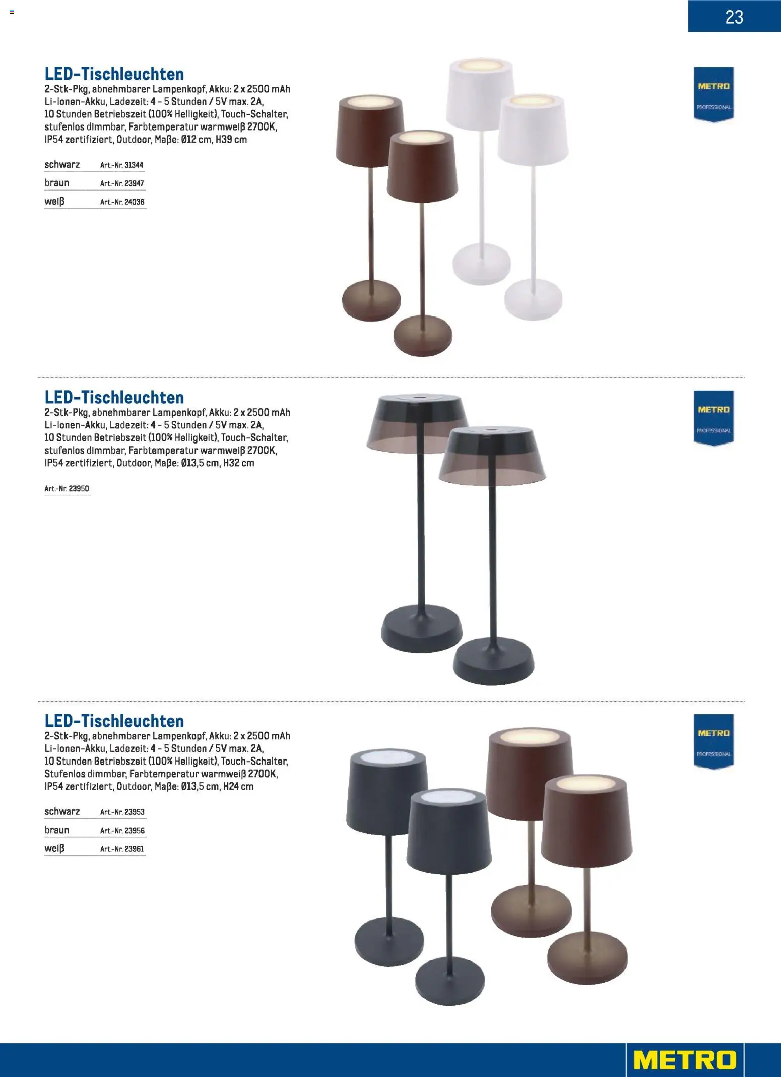 Metro Gast & Garten 2026 - page 23- valid from 01.01.2026