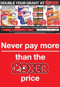 Preview Boxer - KwaZulu-Natal - Weekly Specials valid from 02/03/2026