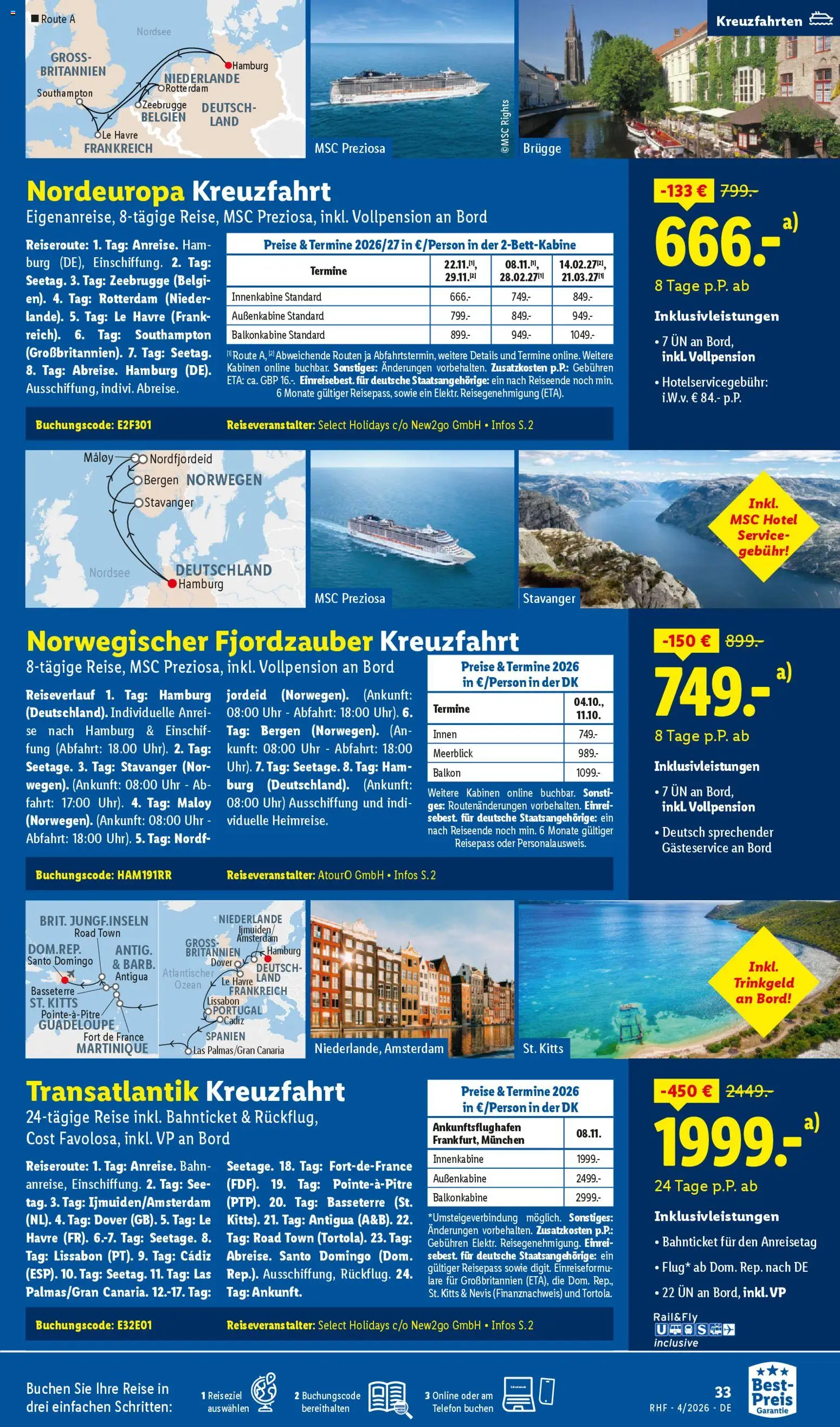 Lidl Reisen Prospekt 	 - Seite 33 - gültig ab 28.03.2026