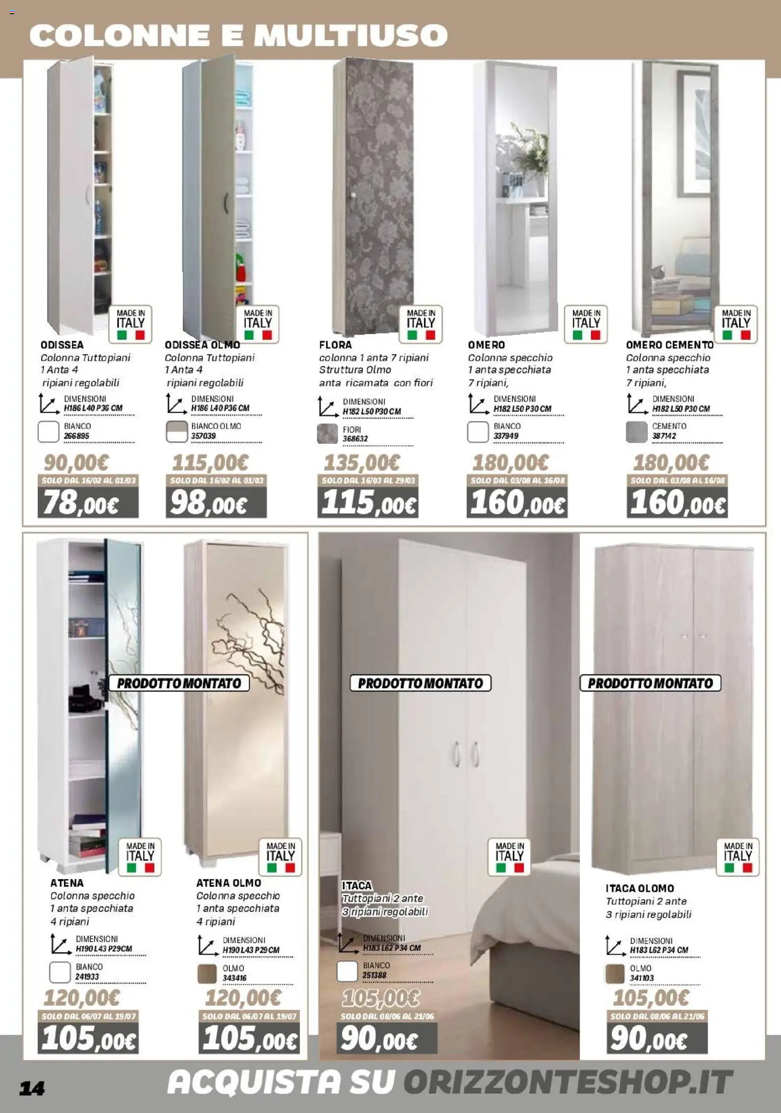 Orizzonte Mobile catalogo - pagina 14 - valido dal 16/01/2026