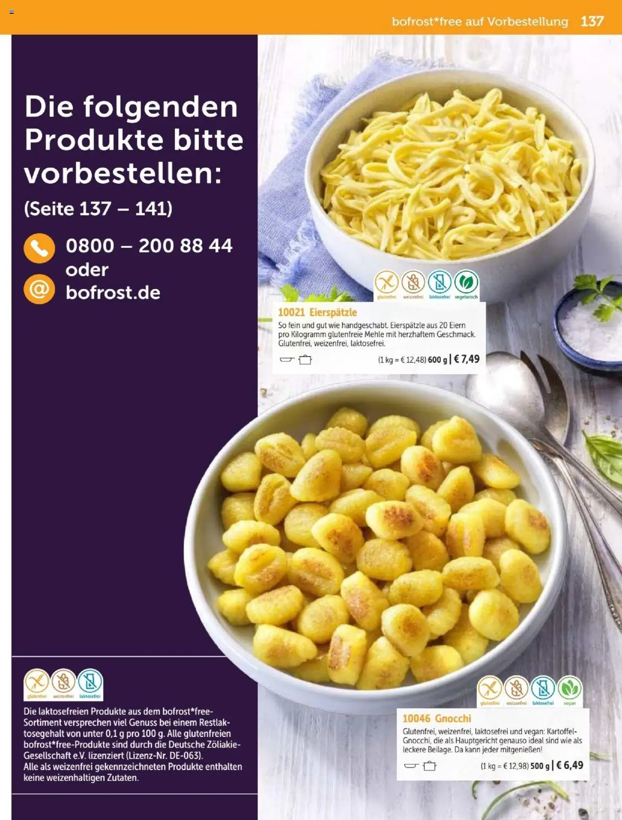 Bofrost Katalog - Seite 137 - gültig ab 07.09.2025