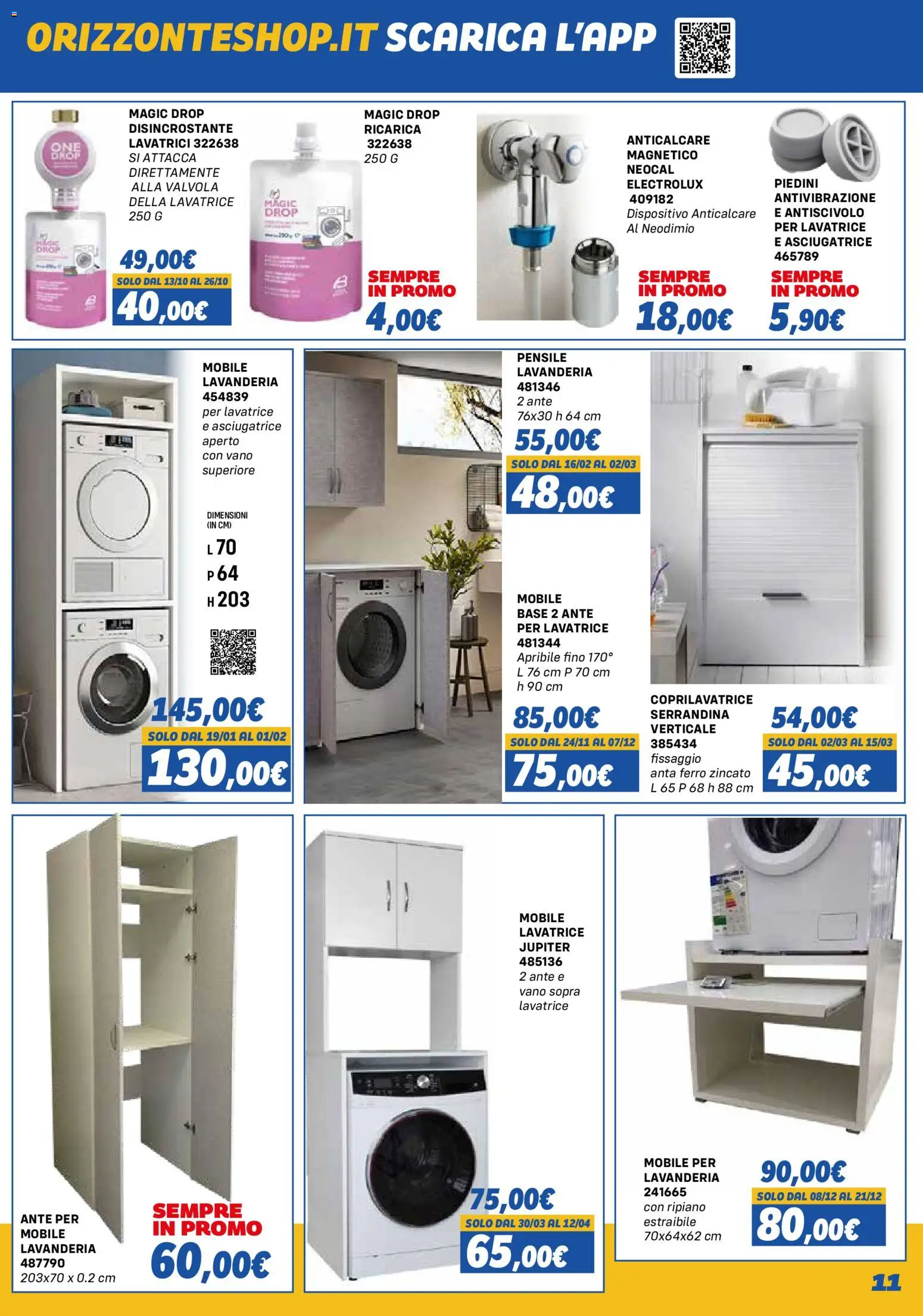 Orizzonte Elettrodomestici catalogo - pagina 11 - valido dal 01/11/2025