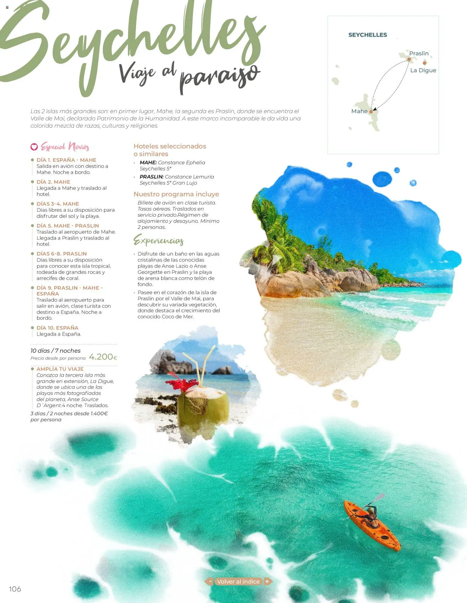 Viajes El Corte Inglés - Catálogo Tourmundial Premium - Página de 108 - Válido desde 01/01/2026