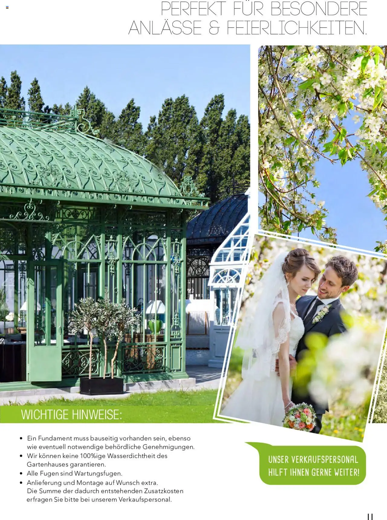 Rahaus Prospekt Gartenhäuser - Seite 11 - gültig ab 01.09.2022