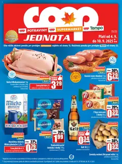 COOP Jednota leták platný od 04.09.2025