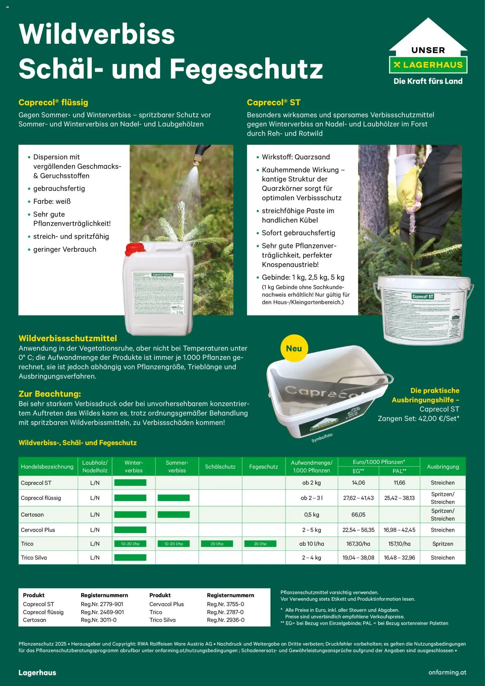 Lagerhaus Forstkatalog - page 18- valid from 01.01.2025