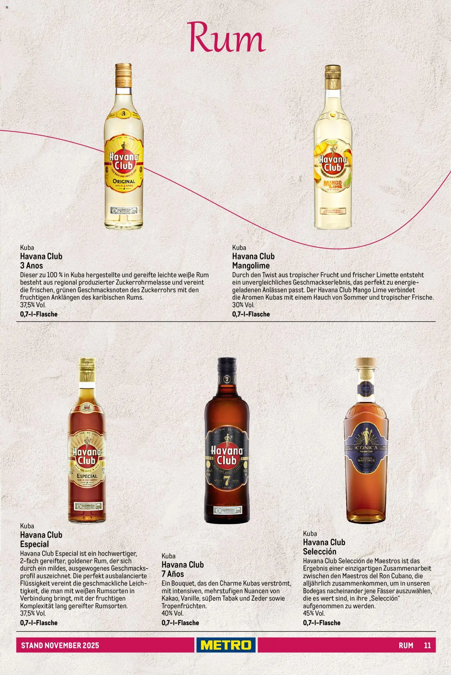 Metro - Spirituosen Sortiment - Seite 11 - gültig ab 01.12.2025