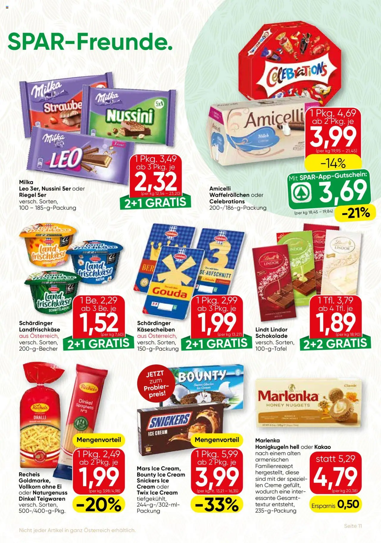 SPAR Gourmet Flugblatt - Seite 11- gültig ab 17.07.2025