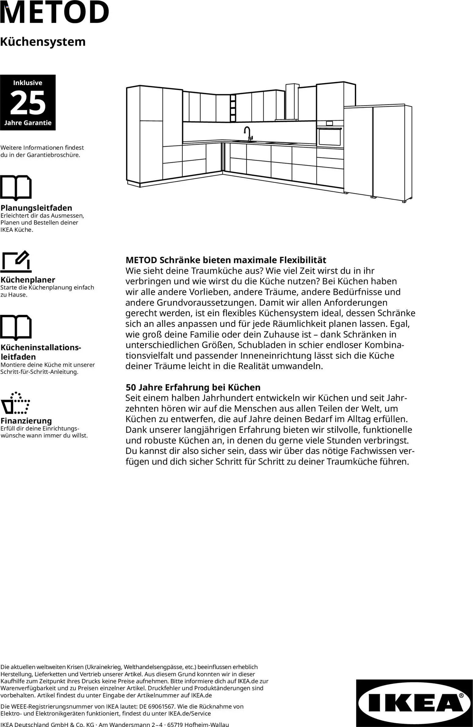 Ikea Küchensystem - Seite 1 - gültig ab 02.01.2026