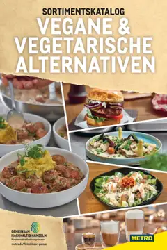 Vorschau Metro Sortimentskatalog Vegane & Vegetarische Alternativen gültig ab 22.08.2024