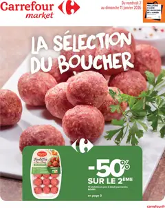 Aperçu Carrefour Market La sélection du boucher valable à partir du 02/01/2026