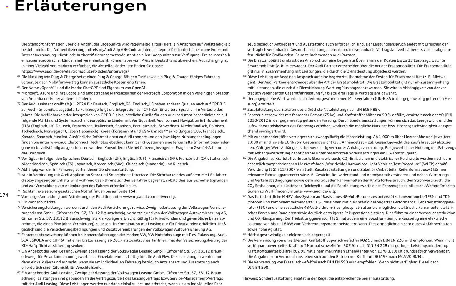 Audi Q5 - Seite 174 - gültig ab 28.10.2025