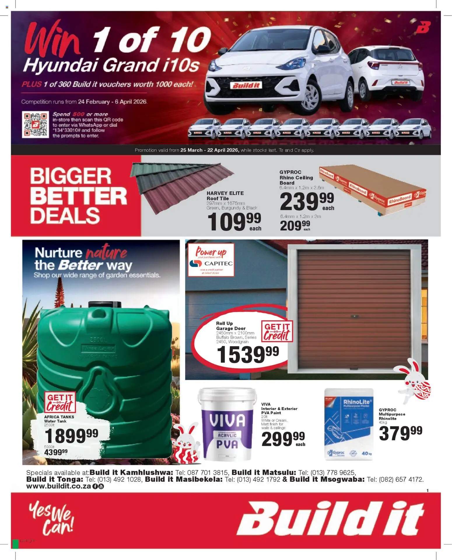 Build It Specials - page 1- valid from 25/03/2026