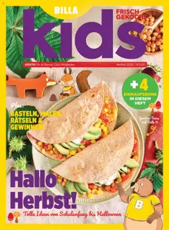 Előnézet Billa AT - Frisch Gekocht kids Magazin érvényes 2025.09.01.-tól