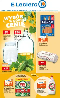 Podgląd E.Leclerc Gazetka ważny od 19.08.2025