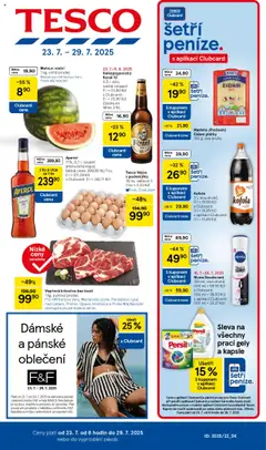 Náhled Tesco leták - Hypermarket platný od 23.07.2025