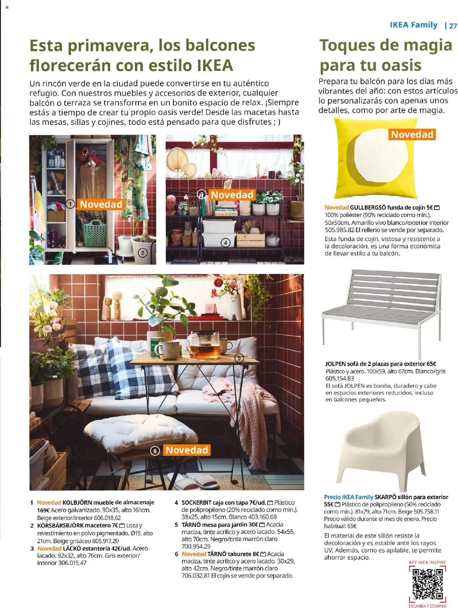 Catálogo IKEA Family Mallorca - Página de 27 - Válido desde 01/01/2026