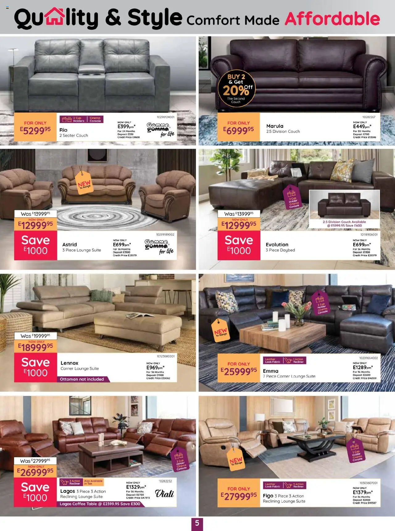 Bradlows Eswatini Catalogue - page 5- valid from 17/07/2025
