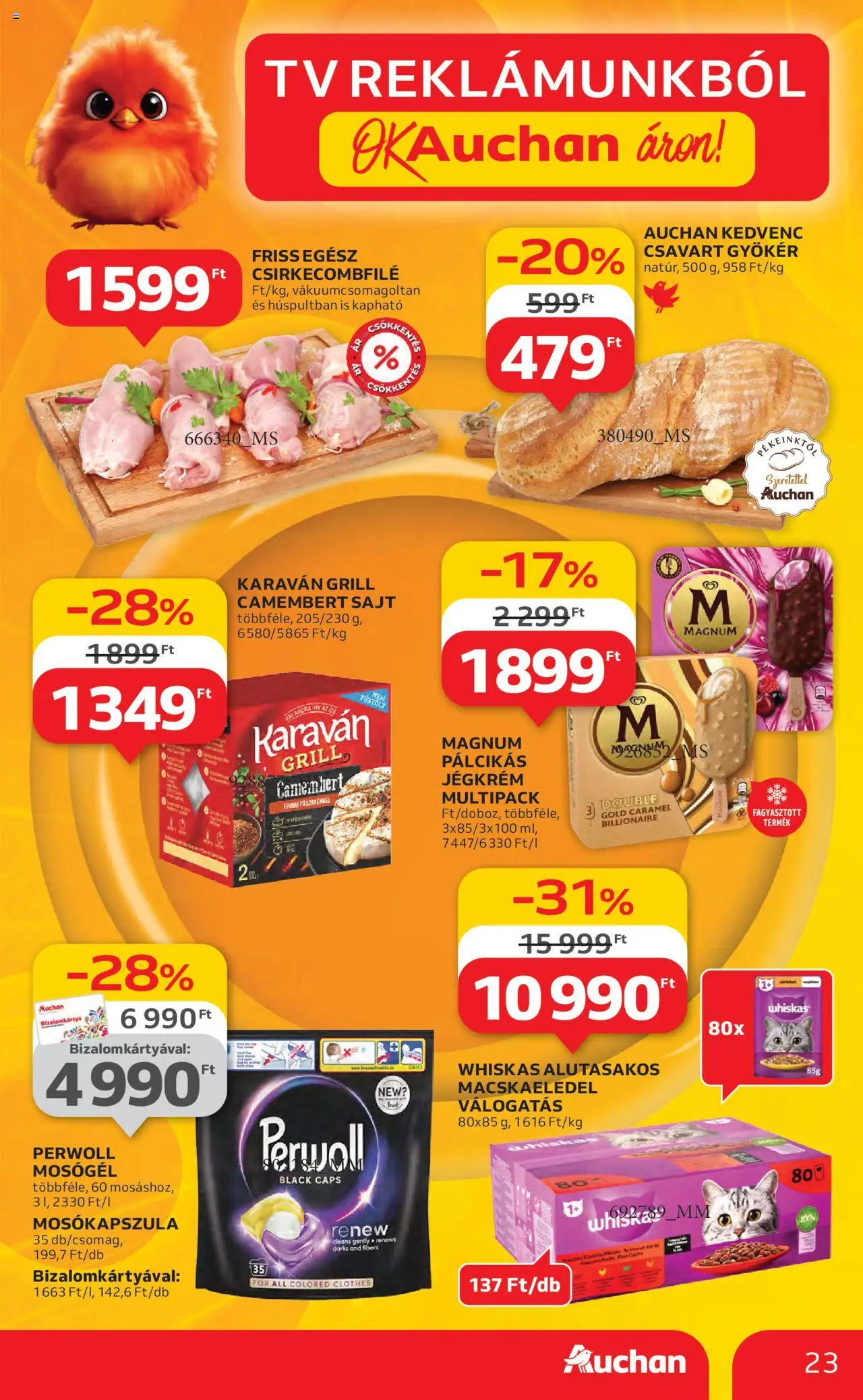 Auchan Akciós újság - 23oldal - érvényes 2025.07.17.-tól