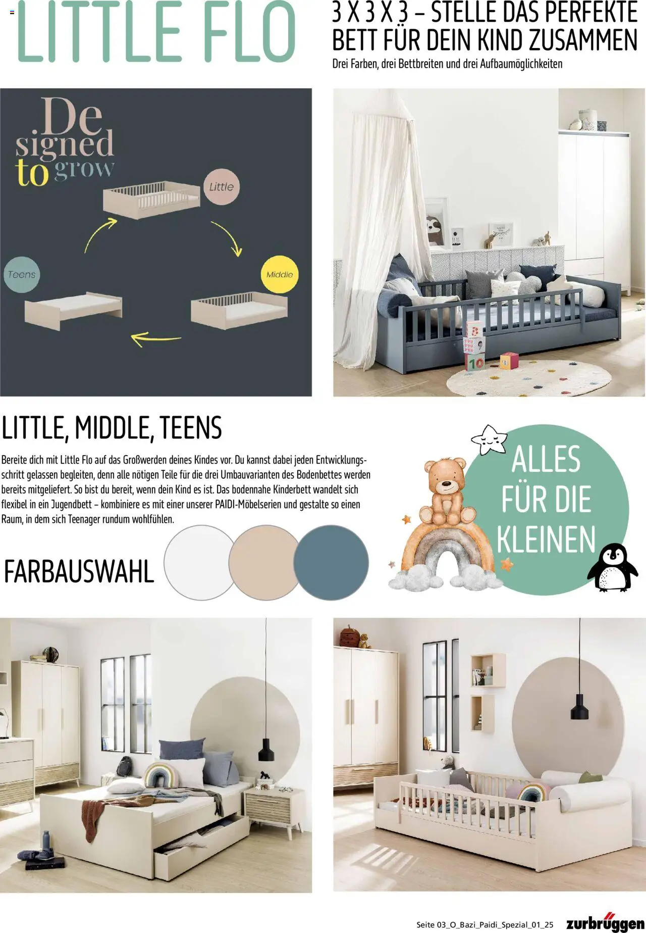 Zurbrüggen Babyzimmer Paidi Spezial - Seite 3 - gültig ab 03.07.2025