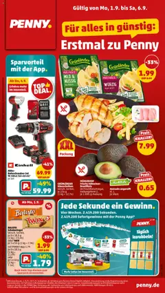Vorschau Penny Prospekt 	 gültig ab 01.09.2025
