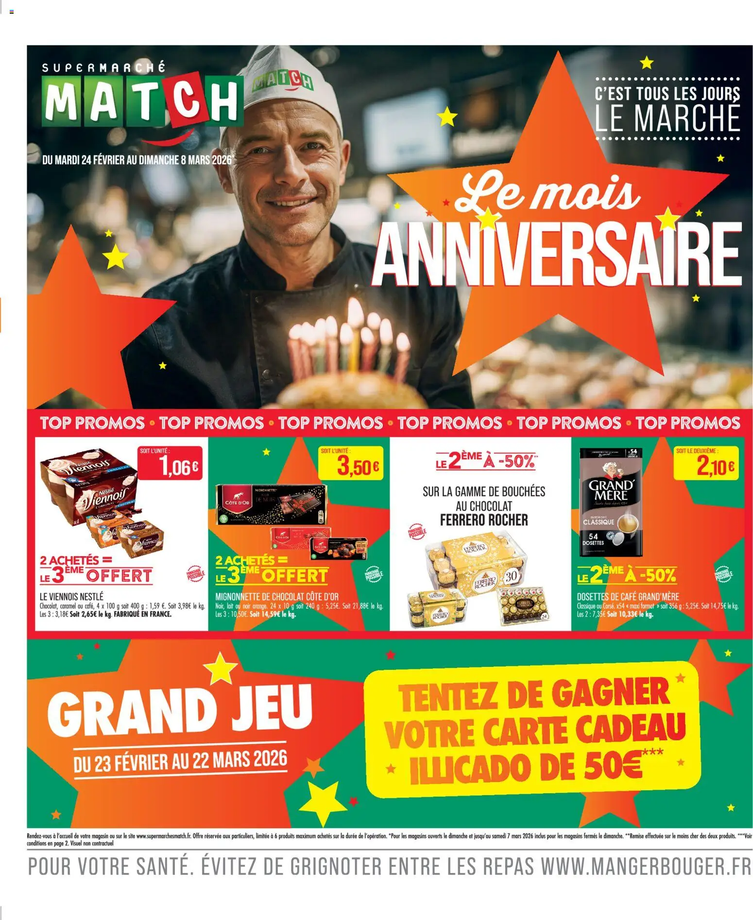Match Supermarché catalogue - page 1 - valable à partir du 24/02/2026