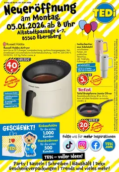 Vorschau TEDi - TEDi Neueröffnung Ebersberg gültig ab 05.01.2026