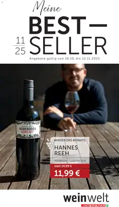 Vorschau Interspar Wein Welt gültig ab 16.10.2025