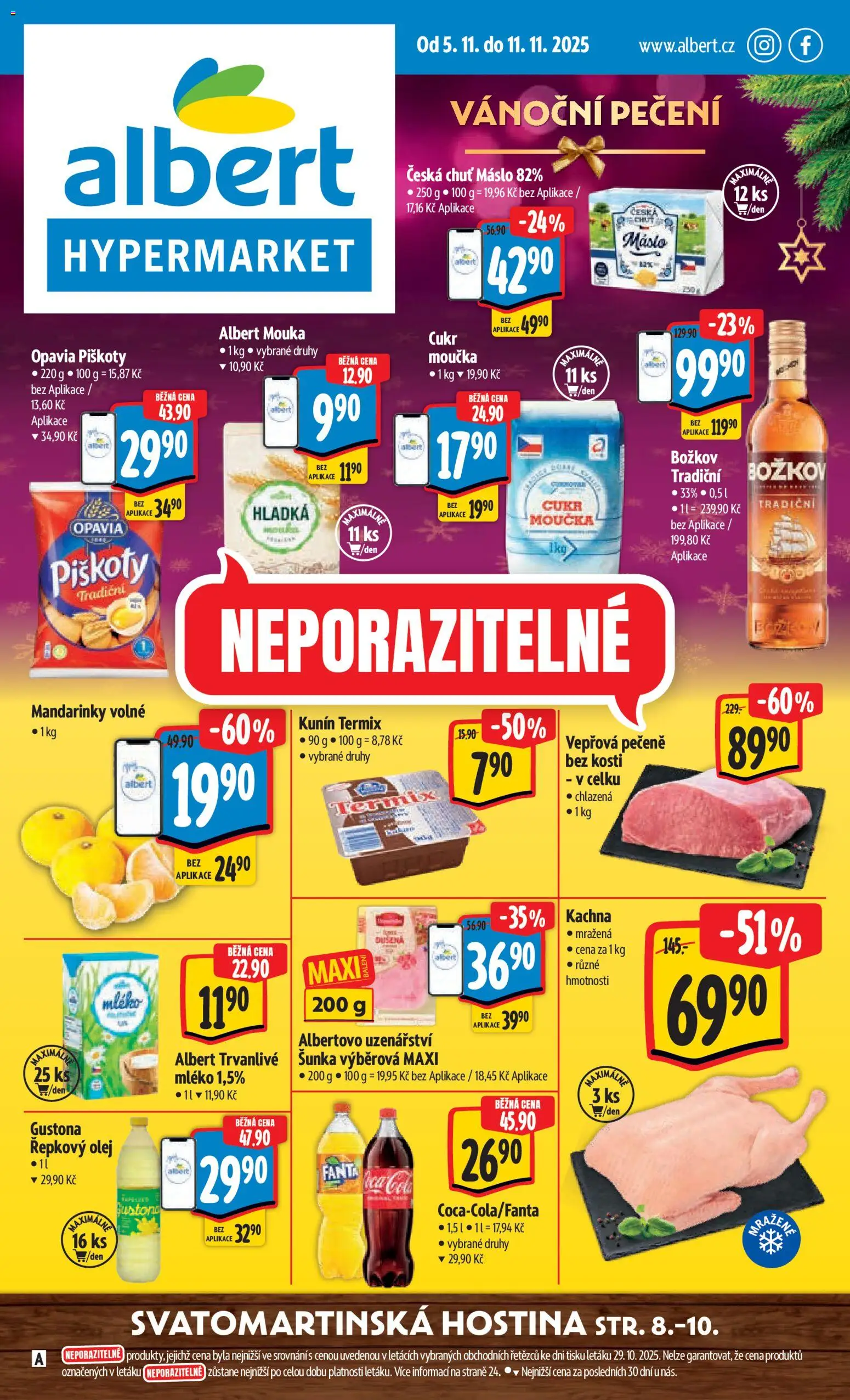 Albert leták - Hypermarket - strana 1- platný od 05.11.2025