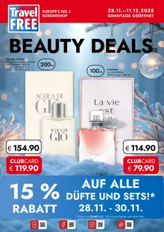 Vorschau Travel Free  Aktionsangebote gültig ab 28.11.2025
