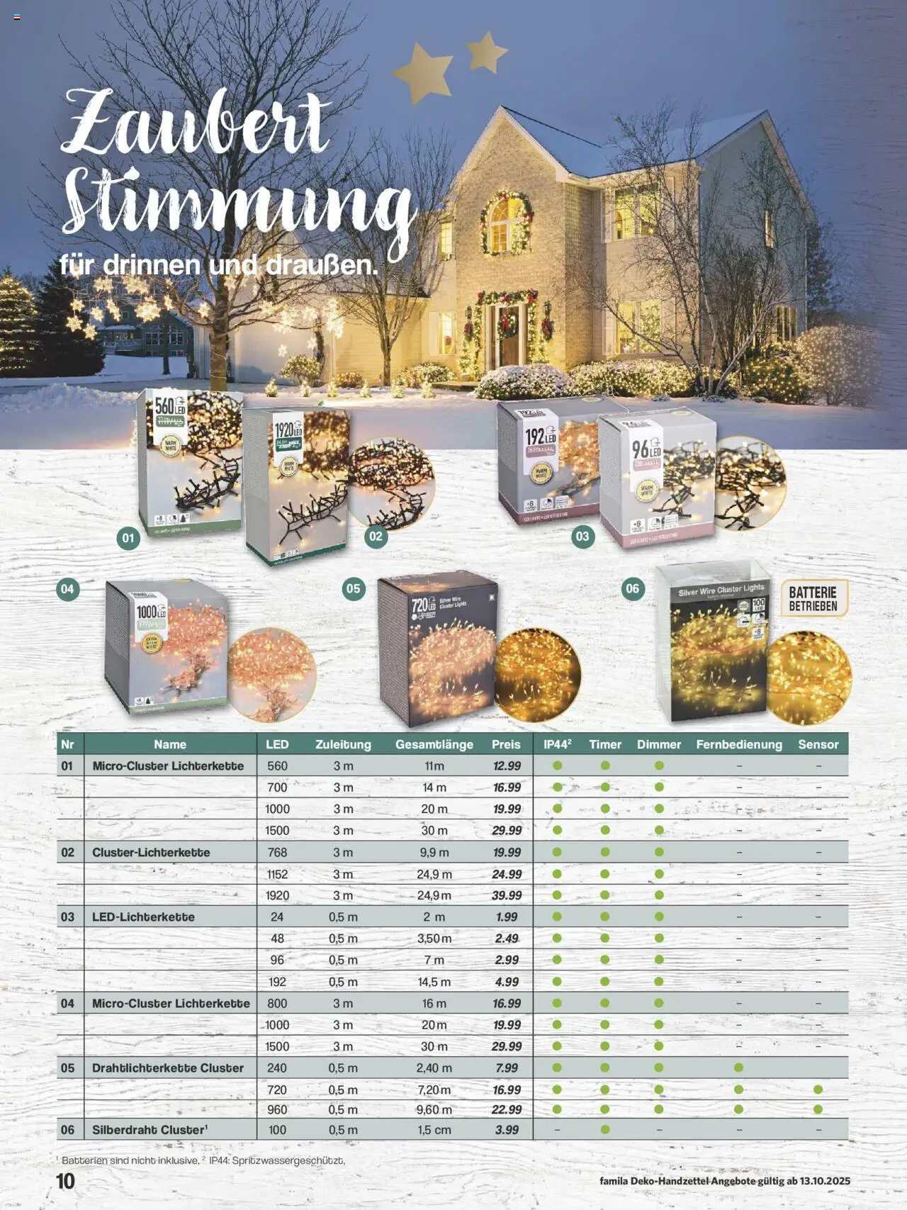 Famila Nordwest Die schönste Zeit des Jahres - Seite 10 - gültig ab 13.10.2025