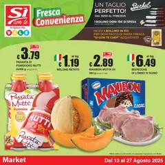 Anteprima Sì con Te Market catalogo valida dal 13/08/2025