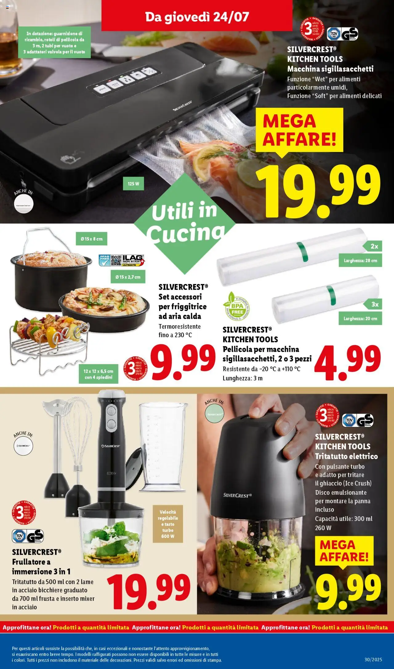 Volantino Lidl	 - pagina 45 - valido dal 21/07/2025