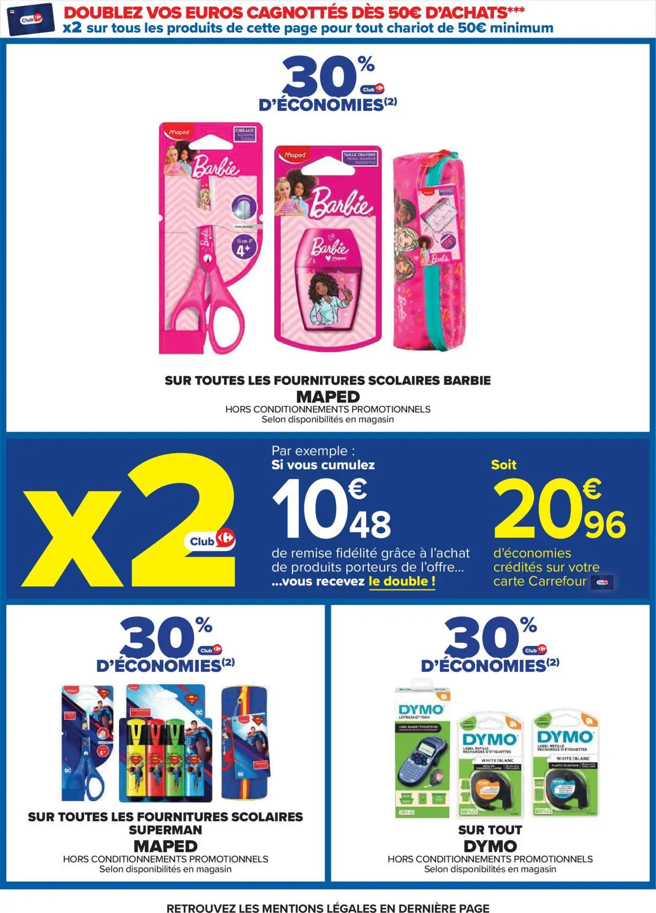Carrefour catalogue semaine 29 - page 87 - valable à partir du 15/07/2025