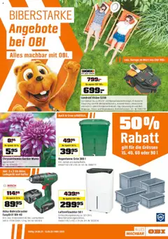 Vorschau OBI Aktionen gültig ab 24.08.2025
