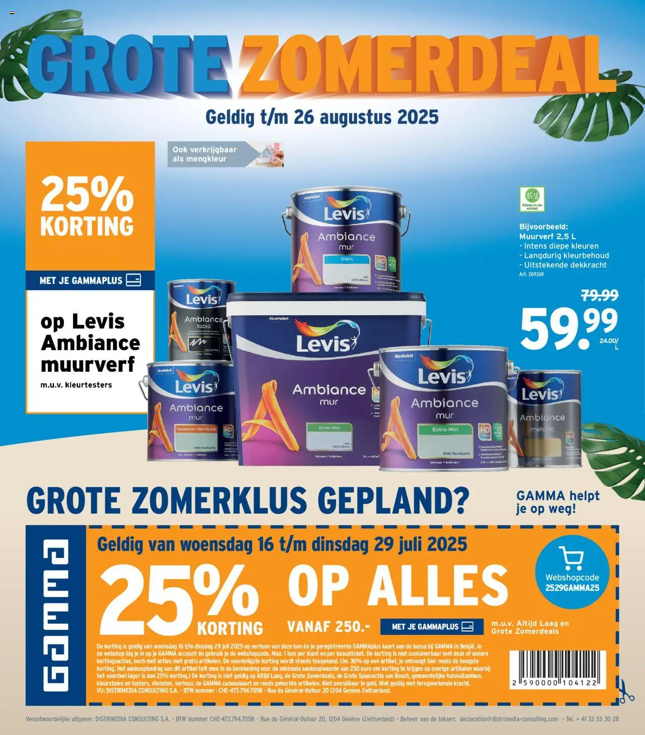 GAMMA folder - pagina 6- geldig vanaf 16/07/2025