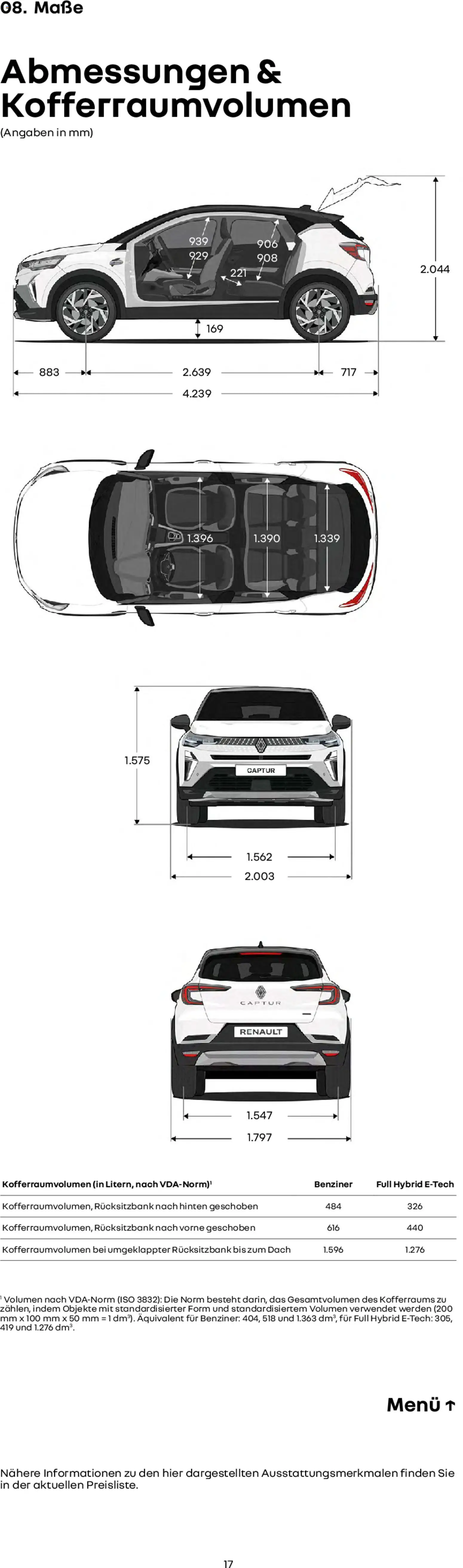 Renault Captur - Seite 17 - gültig ab 01.10.2025
