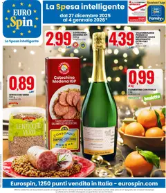 Anteprima Volantino Eurospin	 valida dal 27/12/2025