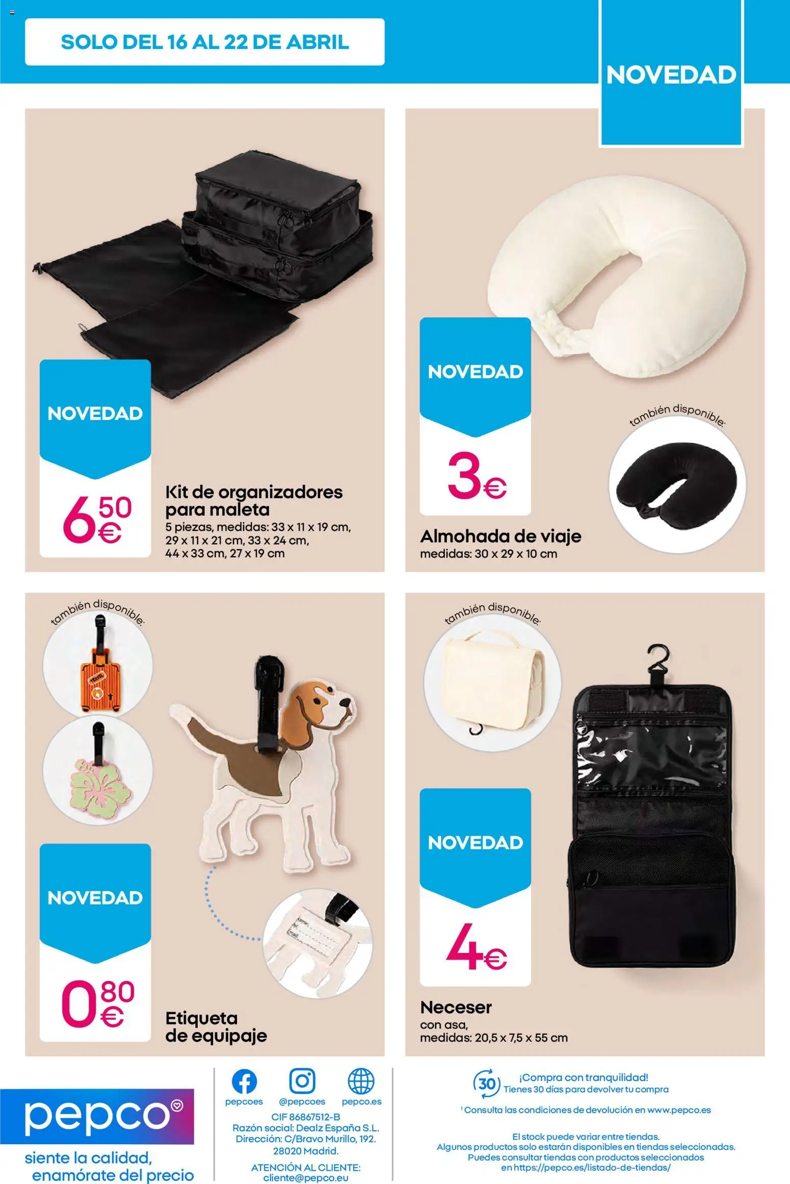 Pepco folleto - Página de 15 - Válido desde 16/04/2026