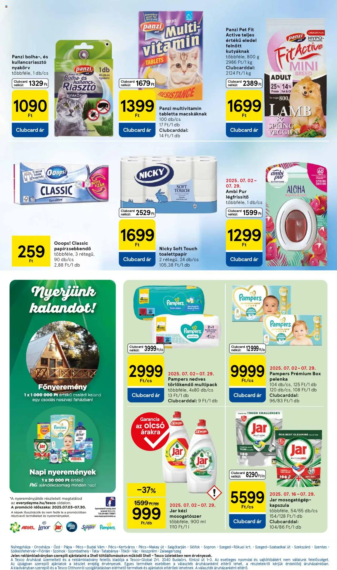 Tesco Hipermarket - Akciós újság  - 29oldal - érvényes 2025.07.24.-tól