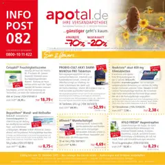 Vorschau Apotal Prospekt 	 gültig ab 26.08.2025